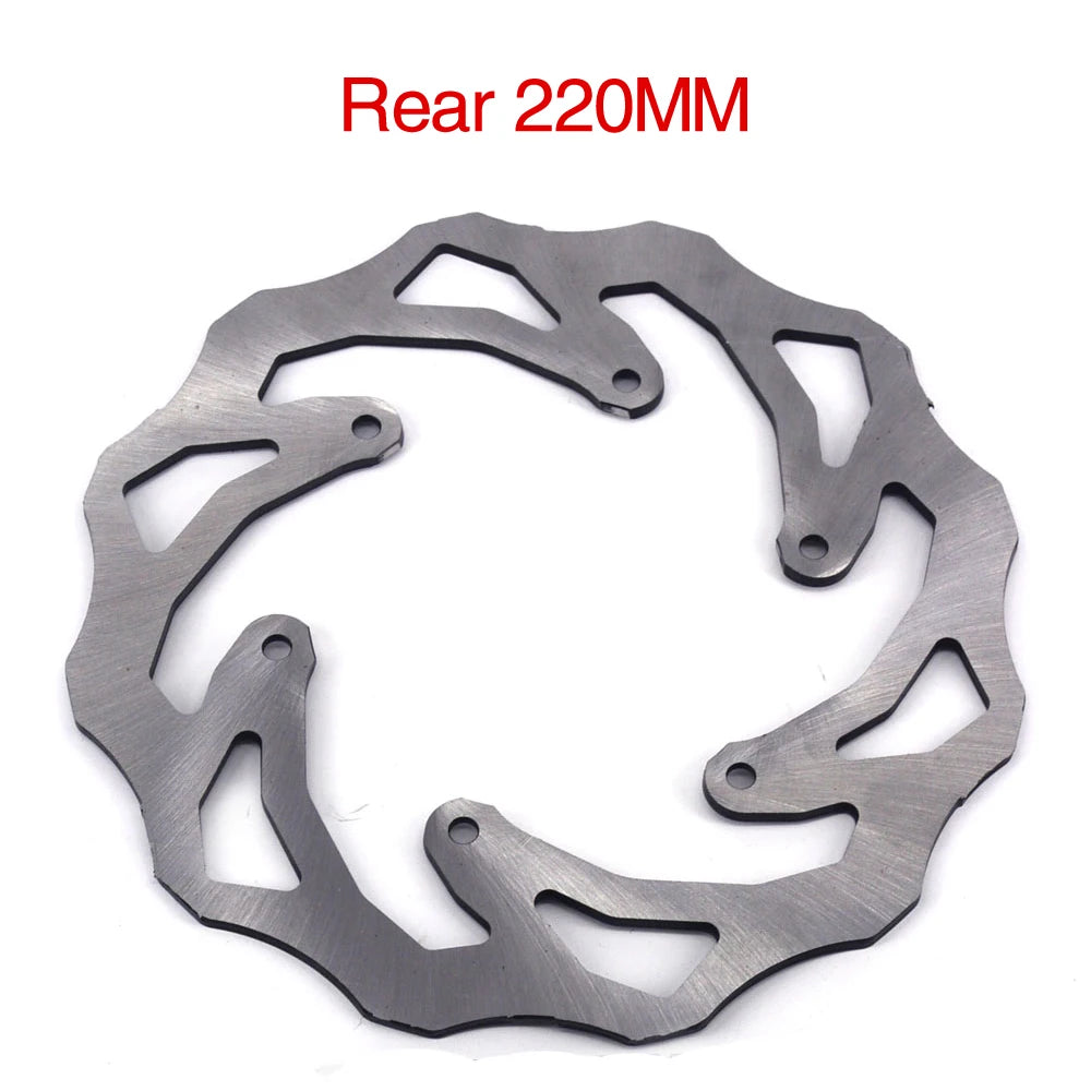 Motorcycle 260/220MM Front Rear Brake Disc Rotor For KTM SX SXF EXC XC XCF XCW XCFW 125 150 250 350 450 500 1994-2019 Husqvarna