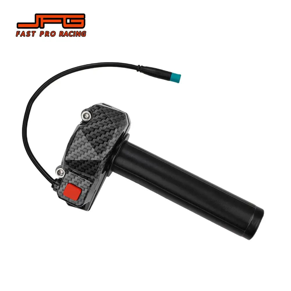 Throttle Turn Grip Carbon Fiber Color Grip Handle Throttle Motorcycle Accessories For TALARIA Sting X3 MX3 MX4 MX5 Electric Bike