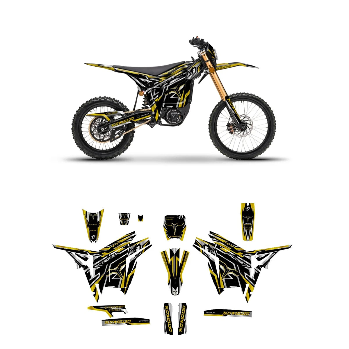 Talaria Komodo Graphics Electric dirt bike stickers body decoration protection sticker film decal mod stickers Graphics