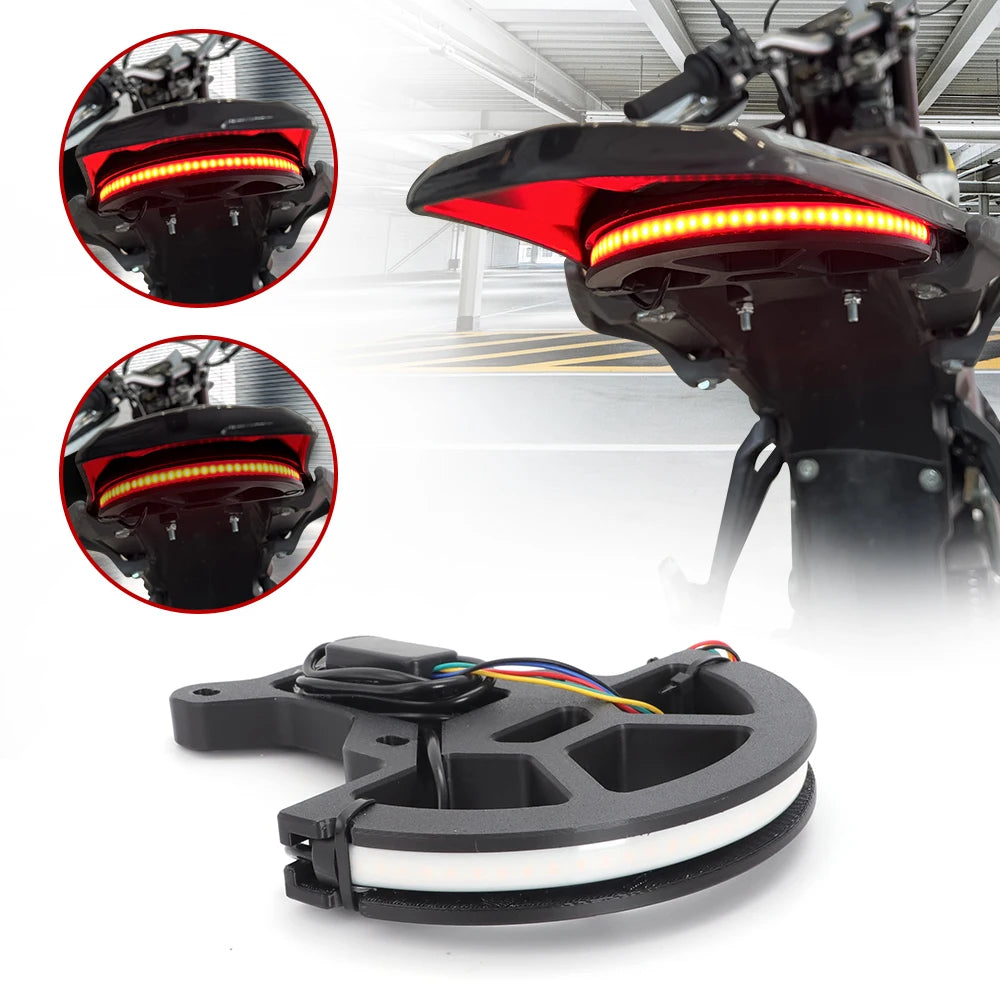 Turn Signals Dual Flashing Lights UB Tail Lights For Surron Sur ron Ultra Bee Multi-function Rear Tail Light Brake Lights