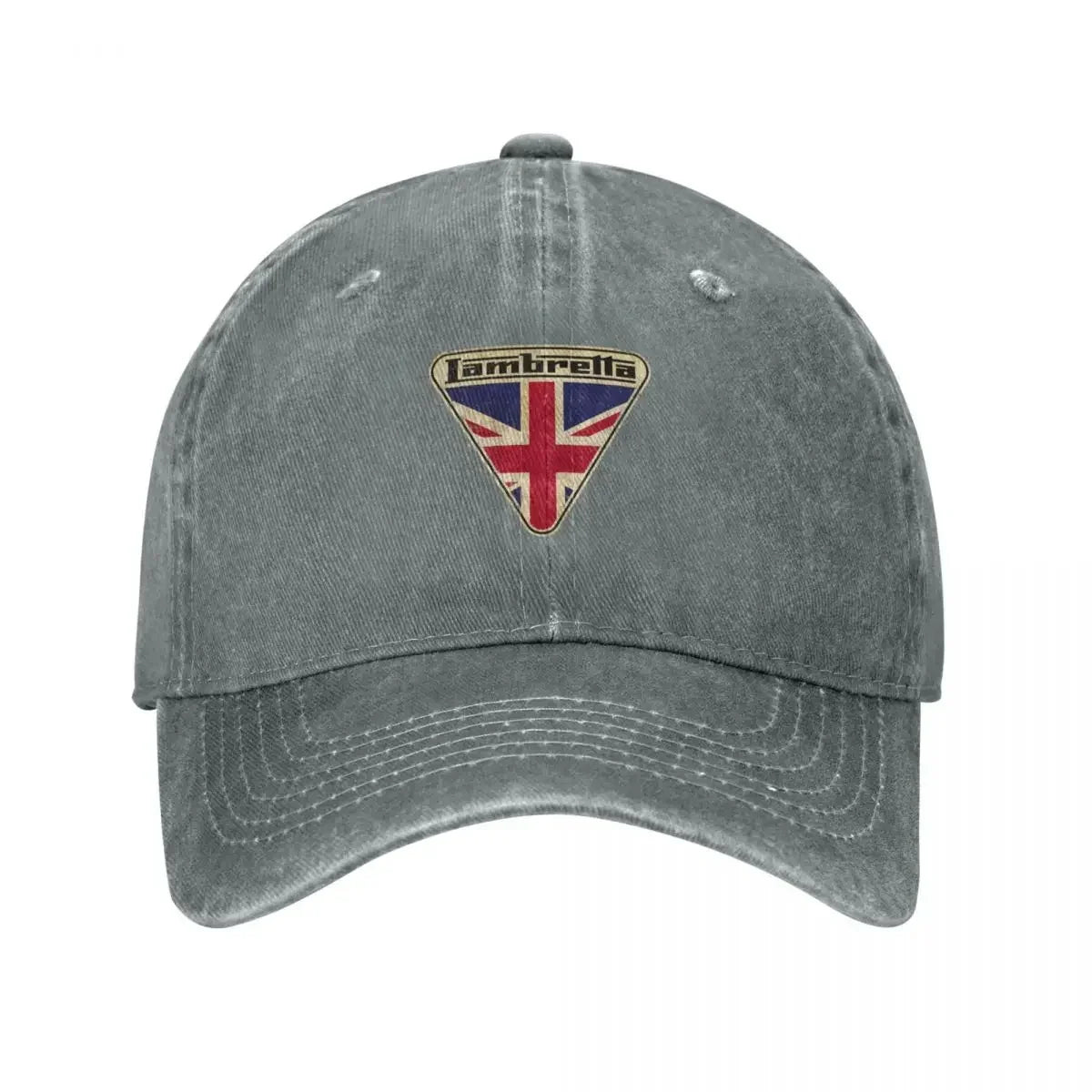 Lambretta Scooter Union Jack Logo Baseball Cap Military Cap Man party Hat Snapback Cap Visor Men Hats Women's