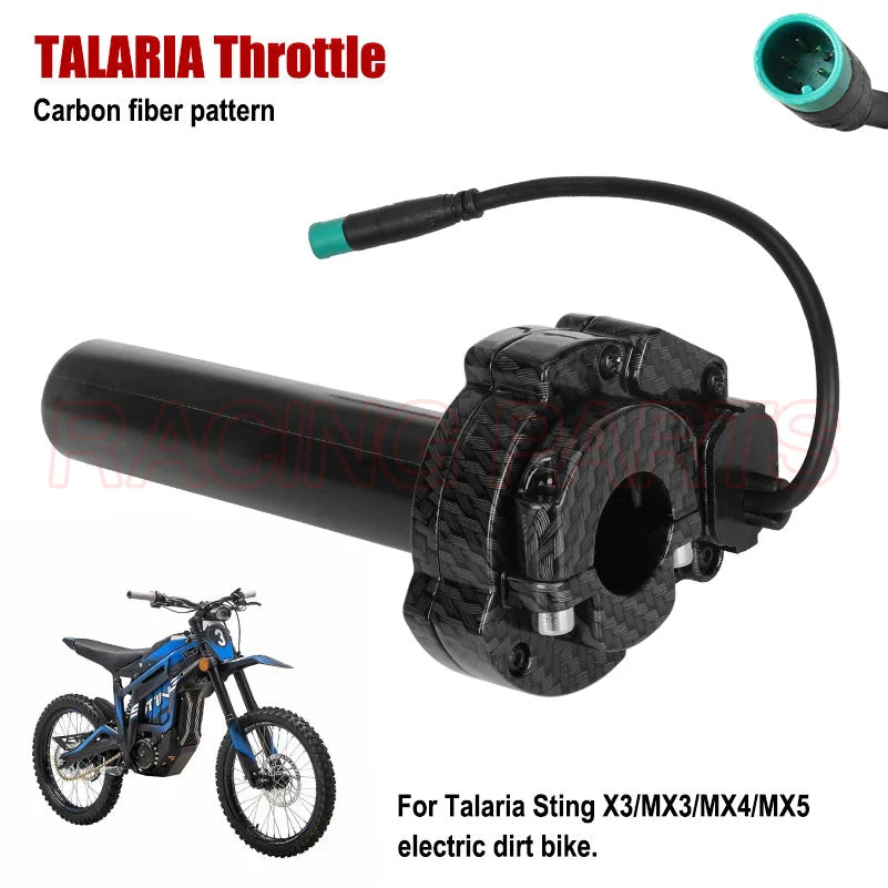 Throttle Turn Grip Motorcycle Accessories Throttle Handle For TALARIA STING X3 MX3 MX4 MX5 Electric Bike Motocross Dirt Bikes