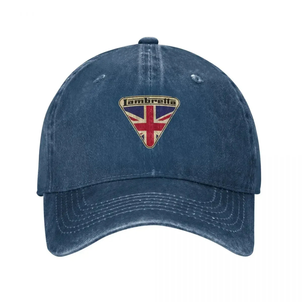 Lambretta Scooter Union Jack Logo Baseball Cap Military Cap Man party Hat Snapback Cap Visor Men Hats Women's