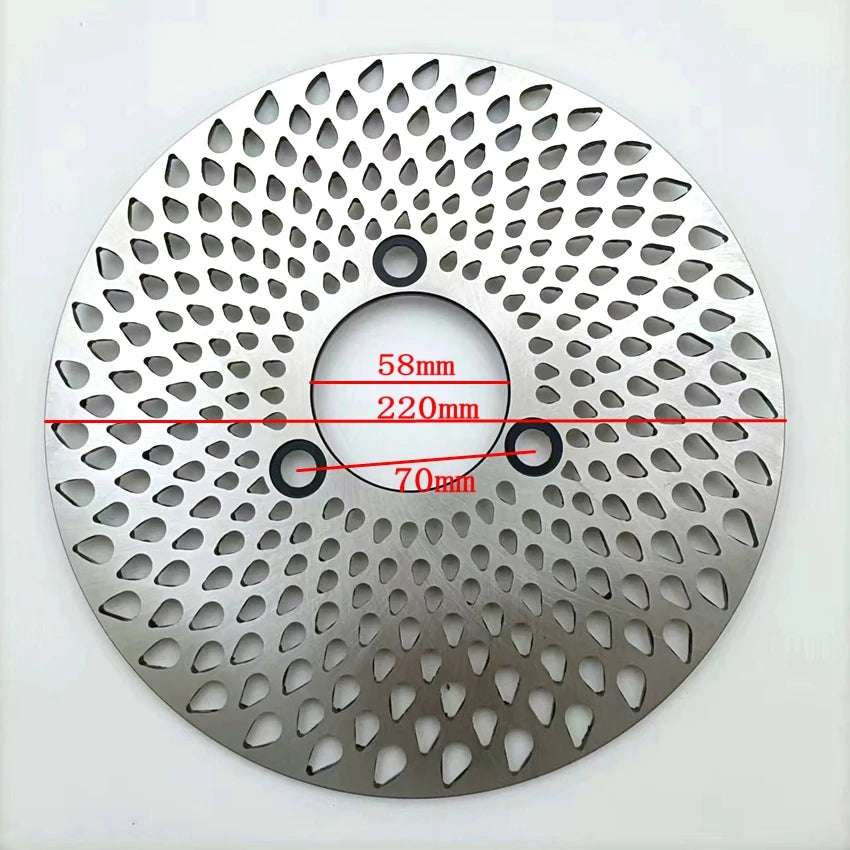 Motorcycle Front rear Brake Disc 220mm 260mm 265mm For EN125 GT125 GS125 GN125 HJ125 GSX125 Rotor Motorbike Accessories