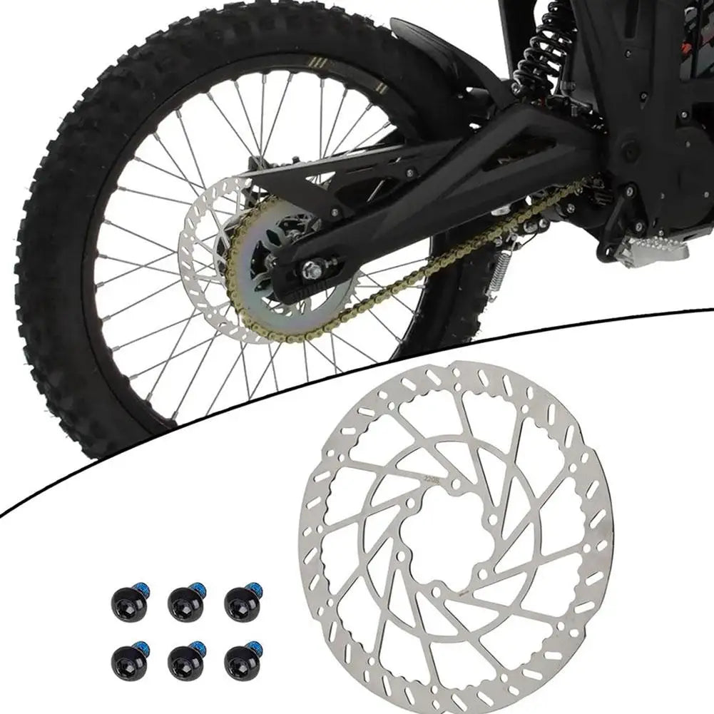 220mm 6-hole Disc Brake For TALARIA Talaria X3 MX3 Motorcycle 2.3mm Thick Disc Brake Accessories