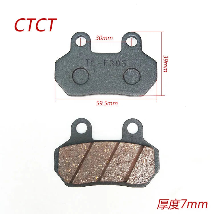 Motorcycle Brakes Front Rear Disc Brake Pads Shoes for 50cc 125cc 150cc 250cc CBR CRF CTCT CBX Scooter Moped