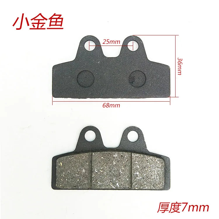 Motorcycle Brakes Front Rear Disc Brake Pads Shoes for 50cc 125cc 150cc 250cc CBR CRF CTCT CBX Scooter Moped