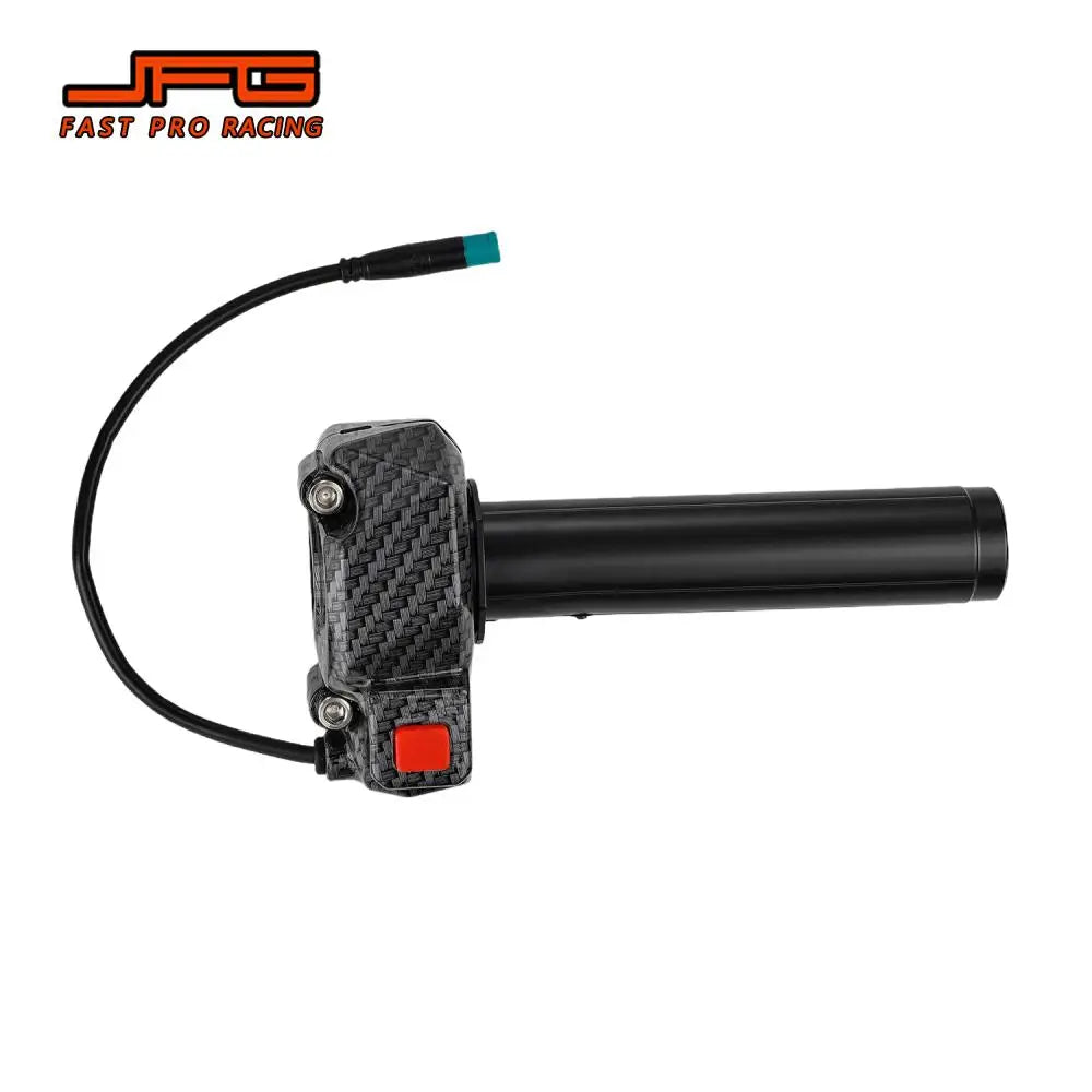 Throttle Turn Grip Carbon Fiber Color Grip Handle Throttle Motorcycle Accessories For TALARIA Sting X3 MX3 MX4 MX5 Electric Bike