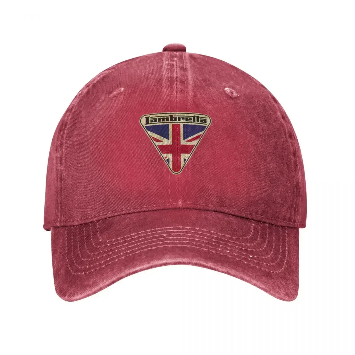 Lambretta Scooter Union Jack Logo Baseball Cap Military Cap Man party Hat Snapback Cap Visor Men Hats Women's