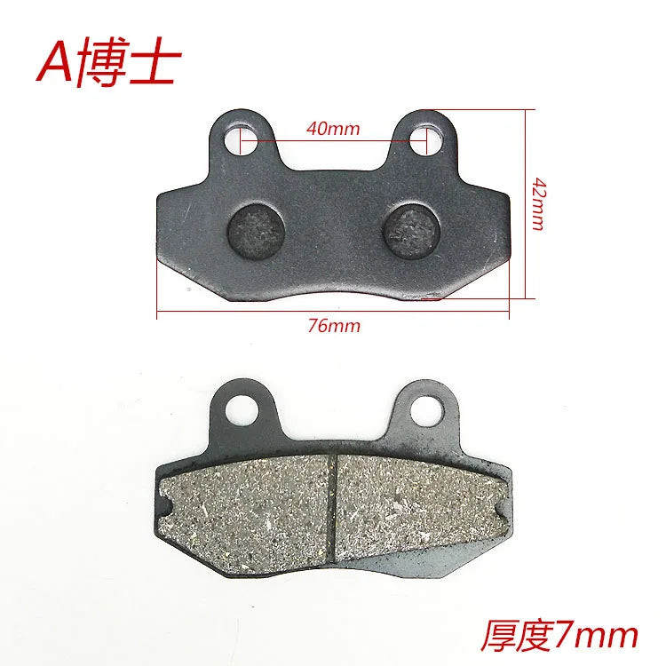 Motorcycle Brakes Front Rear Disc Brake Pads Shoes for 50cc 125cc 150cc 250cc CBR CRF CTCT CBX Scooter Moped
