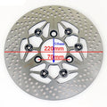 Motorcycle Front rear Brake Disc 220mm 260mm 265mm For EN125 GT125 GS125 GN125 HJ125 GSX125 Rotor Motorbike Accessories