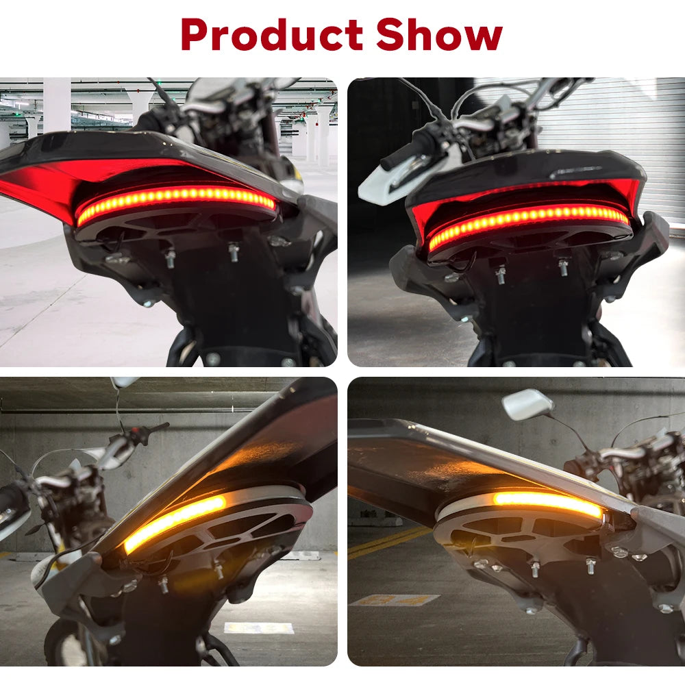 Turn Signals Dual Flashing Lights UB Tail Lights For Surron Sur ron Ultra Bee Multi-function Rear Tail Light Brake Lights
