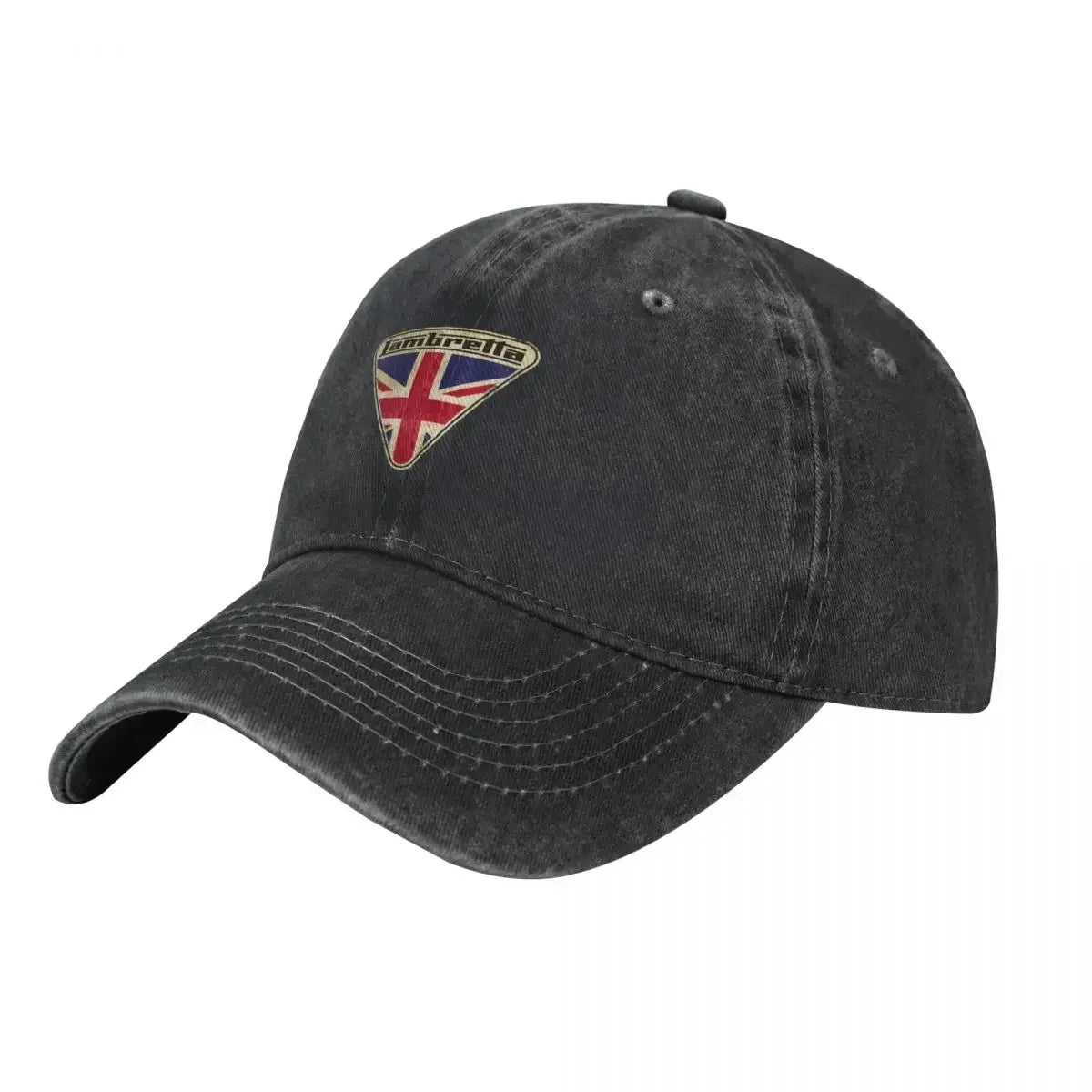 Lambretta Scooter Union Jack Logo Baseball Cap Military Cap Man party Hat Snapback Cap Visor Men Hats Women's