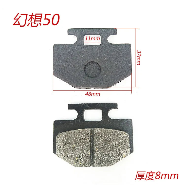 Motorcycle Brakes Front Rear Disc Brake Pads Shoes for 50cc 125cc 150cc 250cc CBR CRF CTCT CBX Scooter Moped