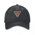 Lambretta Scooter Union Jack Logo Baseball Cap Military Cap Man party Hat Snapback Cap Visor Men Hats Women's