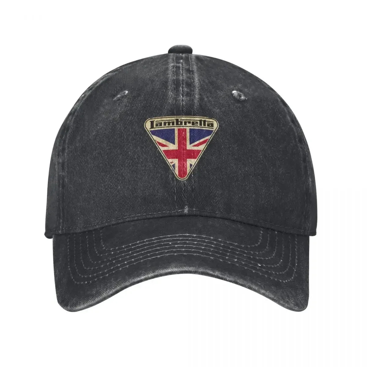 Lambretta Scooter Union Jack Logo Baseball Cap Military Cap Man party Hat Snapback Cap Visor Men Hats Women's